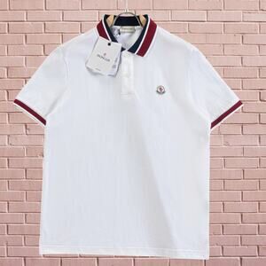 Moncler Short Sleeve White